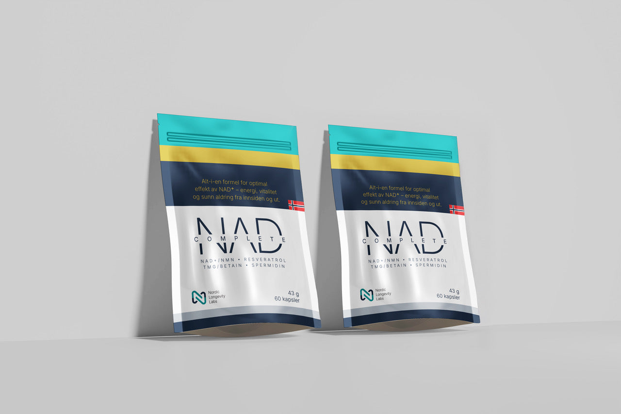 ES - 2 x NAD completo (NMN, TMG, resveratrol, espermidina)