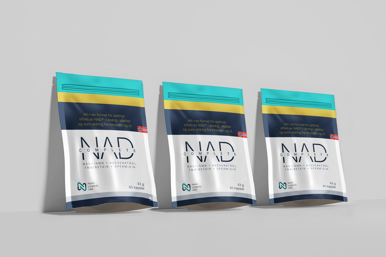 ES - 3 x NAD completo (NMN, TMG, resveratrol, espermidina)